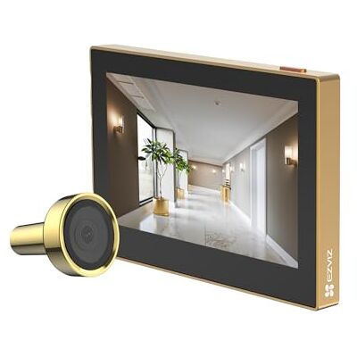 EZVIZ Olho Mágico Digital de Porta com Ecrã a Cores de 4,3'' Câmara Vídeo Sem Fios 1080P, Visualização ao Vivo 146°, Bateria Recarregável 2200mAh, WiFi 2,4GHz, SEM Deteção de Movimento, SEM Visão EZVIZ Olho Mágico Digital de Porta com Ecrã a Cores de 4,3'' Câmara Vídeo Sem Fios 1080P, Visualização ao Vivo 146°, Bateria Recarregável 2200mAh, WiFi 2,4GHz, SEM Deteção de Movimento, SEM Visão