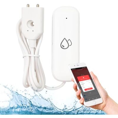 LED ATOMANT Detector fugas de água WiFi alarme inundação App Smart Life LED ATOMANT Detector fugas de água WiFi alarme inundação App Smart Life