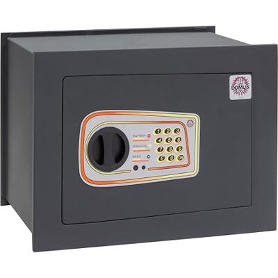 ARREGUI Logica cofre de embutir na parede com fechadura de código eletrónico caixa de segurança para casa e casa Fácil de instalar 15 L 30 x 41 x 20 cm ARREGUI Logica cofre de embutir na parede com fechadura de código eletrónico caixa de segurança para casa e casa Fácil de instalar 15 L 30 x 41 x 20 cm