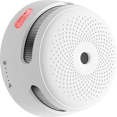 X-Sense Detector de fumo Smart , WiFi, compatível com FS31/FS61/FS121, estação base SBS50 e aplicação Home Security, sinal de aviso de 85 dB, mini detetor de fumo e fogo X-Sense Detector de fumo Smart , WiFi, compatível com FS31/FS61/FS121, estação base SBS50 e aplicação Home Security, sinal de aviso de 85 dB, mini detetor de fumo e fogo