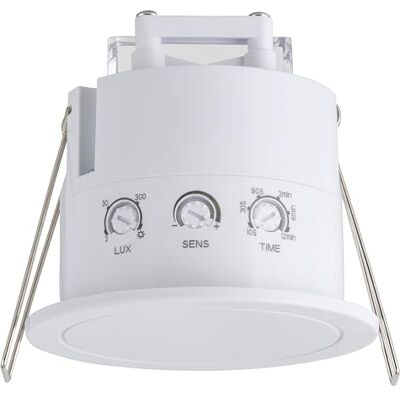 SEBSON Detector de movimento IP65, LED adequado montagem embutida no teto SEBSON Detector de movimento IP65, LED adequado montagem embutida no teto