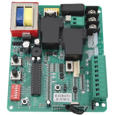 ZASCHMOY Placa de controlo do abridor de porta deslizante avançada com estabilidade de microcomputador placa de circuito universal para 220 V motores de porta deslizante Características ZASCHMOY Placa de controlo do abridor de porta deslizante avançada com estabilidade de microcomputador placa de circuito universal para 220 V motores de porta deslizante Características