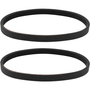 YINETTECH 2 correias de transmissão para serra de fita 130 J tipo canelado 340 mm, compatível com metabo e compatível com Electra Beckum BAS 250 G YINETTECH 2 correias de transmissão para serra de fita 130 J tipo canelado 340 mm, compatível com metabo e compatível com Electra Beckum BAS 250 G