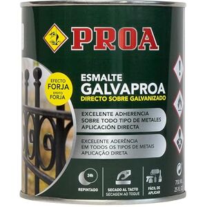 Galvaproa Forja 0.75L - Esmalte efeito forja Galvaproa Forja 0.75L - Esmalte efeito forja