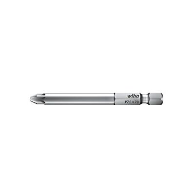 Wiha 01811 Ponta profissional de 70 mm, 7042ZL, PZ2 x 70 mm. 70420270 (embalagem de 5 unidades) Wiha 01811 Ponta profissional de 70 mm, 7042ZL, PZ2 x 70 mm. 70420270 (embalagem de 5 unidades)