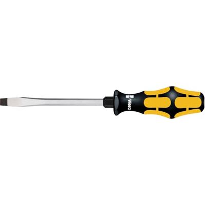 Wera 0007662640035 Chave de fenda, aço especial de alta liga, tamanho 3,5 x 0,6 x 80 mm Wera 0007662640035 Chave de fenda, aço especial de alta liga, tamanho 3,5 x 0,6 x 80 mm