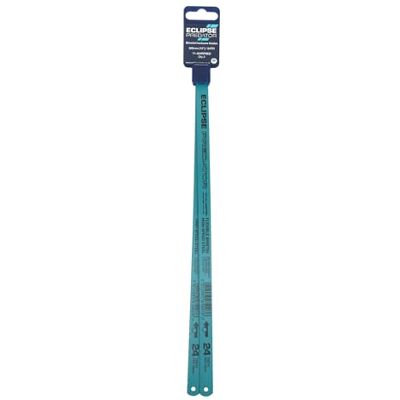 ECLIPSE Professional Tools lâmina de serra de arco bimetálica Predator de 24 TPI, embalagem dupla ECLIPSE Professional Tools lâmina de serra de arco bimetálica Predator de 24 TPI, embalagem dupla