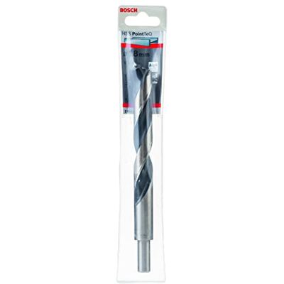 Bosch Professional Broca rotativa HSS PointTeQ (para metal, vástago reduzido, 18 x 130 x 191 mm, acessório de berbequim), Na, diâmetro 18 mm Bosch Professional Broca rotativa HSS PointTeQ (para metal, vástago reduzido, 18 x 130 x 191 mm, acessório de berbequim), Na, diâmetro 18 mm