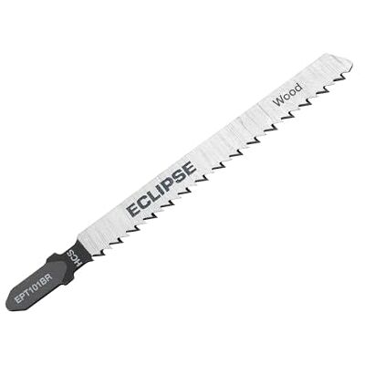 ECLIPSE Professional Tools Pacote de 5 lâminas de serra de recortes de corte fino de 10 TPI com dentes invertidos para madeira e laminado ECLIPSE Professional Tools Pacote de 5 lâminas de serra de recortes de corte fino de 10 TPI com dentes invertidos para madeira e laminado