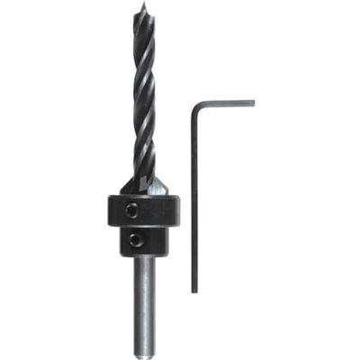 kwb Broca de madeira conjunto com profundidade de paragem escareada e 3 peças, kwb Broca de madeira conjunto com profundidade de paragem escareada e 3 peças,
