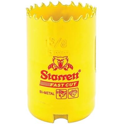 Starrett Crown PERF.BIMETAL FAST CUT 35 mm. DiAM. Starrett Crown PERF.BIMETAL FAST CUT 35 mm. DiAM.