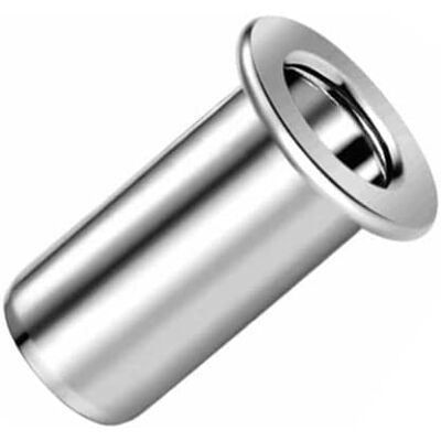 Keple M8 Porcas de rebite cego, cabeça abobadada, haste cilíndrica, corpo redondo, extremidade aberta, inserção roscada, 8 mm porca de aço galvanizado para aço, liga, cobre, plástico (5 peças.) Keple M8 Porcas de rebite cego, cabeça abobadada, haste cilíndrica, corpo redondo, extremidade aberta, inserção roscada, 8 mm porca de aço galvanizado para aço, liga, cobre, plástico (5 peças.)