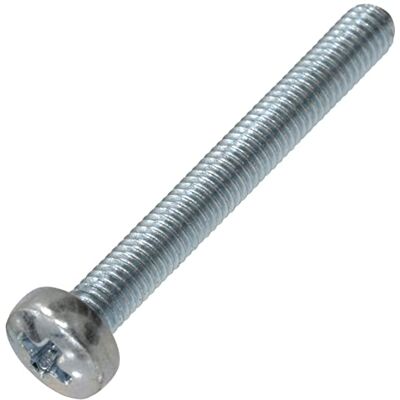 AERZETIX C59856. Parafusos de metal cabeça cilíndrica M3 x 25 mm AERZETIX C59856. Parafusos de metal cabeça cilíndrica M3 x 25 mm