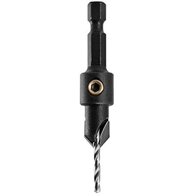 Trend Snappy Elevador de 9,5 mm de diâmetro e broca HSS de 2,5 mm para parafusos calibre No6, metal duro (TCT), Avellana y perfora asientos de tornillo limpios en madera: con contera TCT y broca HSS, Trend Snappy Elevador de 9,5 mm de diâmetro e broca HSS de 2,5 mm para parafusos calibre No6, metal duro (TCT), Avellana y perfora asientos de tornillo limpios en madera: con contera TCT y broca HSS,