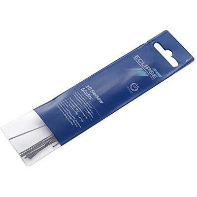 ECLIPSE Professional Tools Lâminas de serra de recortes de 18 dentes por polegada (embalagem de 10) ECLIPSE Professional Tools Lâminas de serra de recortes de 18 dentes por polegada (embalagem de 10)