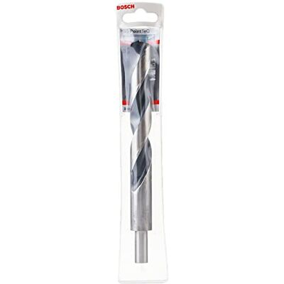 Bosch Professional Broca helicoidal HSS PointTeQ (para metal, haste reduzida, 20 x 140 x 205 mm, acessório de berbequim), Na, diâmetro 20 mm Bosch Professional Broca helicoidal HSS PointTeQ (para metal, haste reduzida, 20 x 140 x 205 mm, acessório de berbequim), Na, diâmetro 20 mm