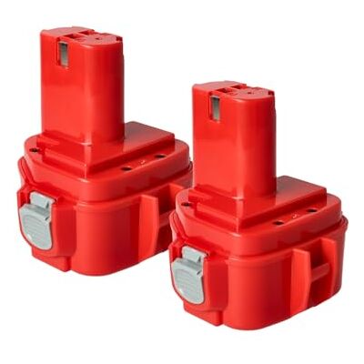 vhbw 2X bateria compatível com Makita 6227DWE 6270D, 6270DWE, 6270DWAE, 6227DWLE, 6270DWPE, ferramenta 6270DWALE (1500 mAh, NiMH, 12 V) vhbw 2X bateria compatível com Makita 6227DWE 6270D, 6270DWE, 6270DWAE, 6227DWLE, 6270DWPE, ferramenta 6270DWALE (1500 mAh, NiMH, 12 V)