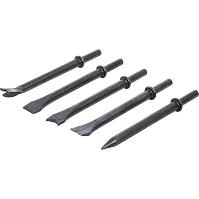 BGS Conjunto de cinzéis para martelo pneumático 5 peças BGS Conjunto de cinzéis para martelo pneumático 5 peças