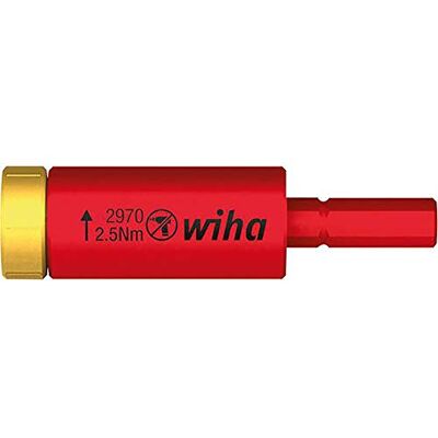 Wiha Adaptador de torque easyTorque elétrico para slimBits e suporte slimVario® em blister 2.0 Nm (41342) Wiha Adaptador de torque easyTorque elétrico para slimBits e suporte slimVario® em blister 2.0 Nm (41342)