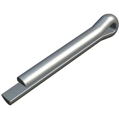 Keple M5 Cavilhas de chaveta, 5 x 80 mm cocó moeda, pinos partidos por parafuso com testa, spille di sicurezza di fissaggio per automobili, macchinari, carrello da giardino, carrinho (pack of 10) Keple M5 Cavilhas de chaveta, 5 x 80 mm cocó moeda, pinos partidos por parafuso com testa, spille di sicurezza di fissaggio per automobili, macchinari, carrello da giardino, carrinho (pack of 10)