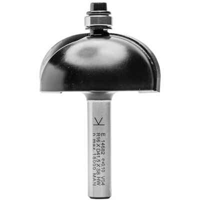 ENT 14682 Morango de meia cana, em carboneto, haste (S) 8 mm, diâmetro (D) 41,5 mm, NL 19 mm, R 16 mm, SL 32 mm, com rolamo ENT 14682 Morango de meia cana, em carboneto, haste (S) 8 mm, diâmetro (D) 41,5 mm, NL 19 mm, R 16 mm, SL 32 mm, com rolamo