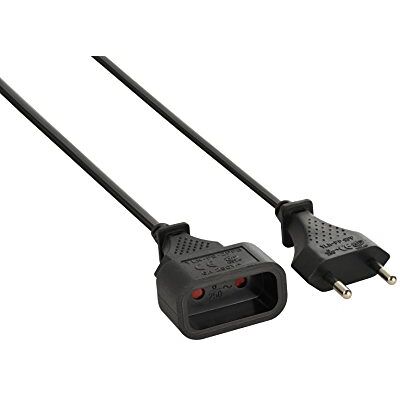 Electraline Extensão de cabos preto Electraline Extensão de cabos preto
