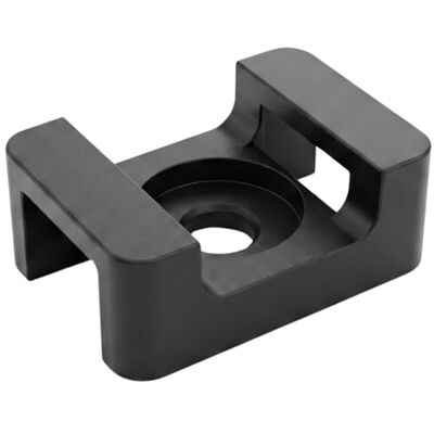 Lumonic 100 suportes para cabos aparafusáveis, 21 x 16 mm, fixação de flanges, abraçadeiras de cabo para aparafusar, fixação de cabos, base de parafuso. Base de montagem Lumonic 100 suportes para cabos aparafusáveis, 21 x 16 mm, fixação de flanges, abraçadeiras de cabo para aparafusar, fixação de cabos, base de parafuso. Base de montagem