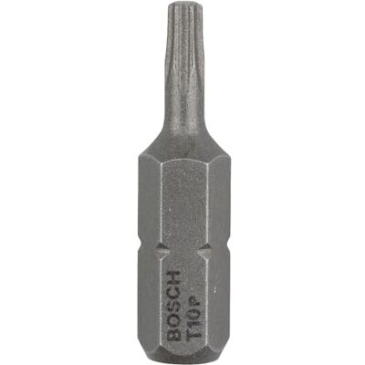 Bosch 2 607 001 604 Ponta de aparafusamento extra dura T10, 25 mm (embalagem de 3) Bosch 2 607 001 604 Ponta de aparafusamento extra dura T10, 25 mm (embalagem de 3)