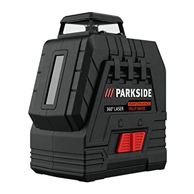 Parkside Performance – Nivelador laser em cruz (360°, sem cabo) Parkside Performance – Nivelador laser em cruz (360°, sem cabo)