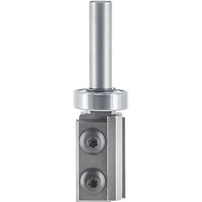 ENT 20321 Lâmina reversível morango de corte reto carboneto, haste (S) 8 mm, diâmetro (D) 19 mm, NL 30 mm, SL 30 mm, GL 68 mm, com rolamo de esferas ENT 20321 Lâmina reversível morango de corte reto carboneto, haste (S) 8 mm, diâmetro (D) 19 mm, NL 30 mm, SL 30 mm, GL 68 mm, com rolamo de esferas