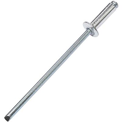 AERZETIX Conjunto de 100 rebites cegos padrão Ø2,4x8mm alumínio/aço DIN 7337 A rebite pop com ruptura de haste AERZETIX Conjunto de 100 rebites cegos padrão Ø2,4x8mm alumínio/aço DIN 7337 A rebite pop com ruptura de haste