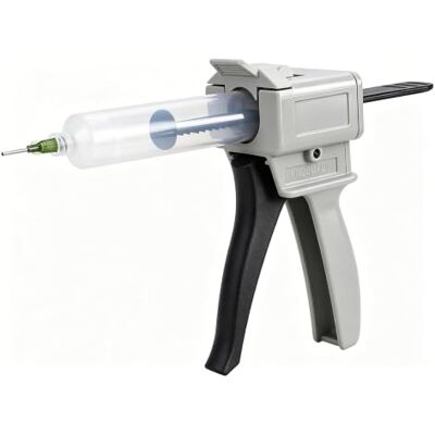 Leopacat Pistola dispensadora de 30 ml, pistola de cola com cabo único tubo Para pressionar espremer, cola epóxi pistola prensa adesiva pistola de calafetagem dispensador para cola AB misto 1:1/2:1 Leopacat Pistola dispensadora de 30 ml, pistola de cola com cabo único tubo Para pressionar espremer, cola epóxi pistola prensa adesiva pistola de calafetagem dispensador para cola AB misto 1:1/2:1