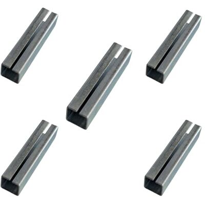 JUVA Conjunto de 5 boquilhas de compensação de 8 a 9 mm Mangas redutoras para inserir H5041 Comprimento: 15 mm Aço nu Manga adaptadora para equipar Casquilho de metal para JUVA Conjunto de 5 boquilhas de compensação de 8 a 9 mm Mangas redutoras para inserir H5041 Comprimento: 15 mm Aço nu Manga adaptadora para equipar Casquilho de metal para