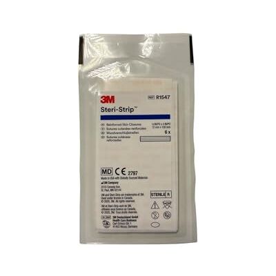 3M STERI-STRIP mini bolsa 12 x 100 mm 3M STERI-STRIP mini bolsa 12 x 100 mm