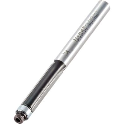 Trend Triller, TR24X1/4TC Aparador guiado comercial, haste de 1/4 polegadas, diâmetro de corte de 6,3 mm e comprimento de corte de 25,4 mm, ponta de carboneto de tungsténio, TR24X1/4TC Trend Triller, TR24X1/4TC Aparador guiado comercial, haste de 1/4 polegadas, diâmetro de corte de 6,3 mm e comprimento de corte de 25,4 mm, ponta de carboneto de tungsténio, TR24X1/4TC