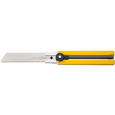 Olfa Corte com lâmina dentada tipo serra, lâmina de 25 mm e bloqueio de roda Olfa Corte com lâmina dentada tipo serra, lâmina de 25 mm e bloqueio de roda