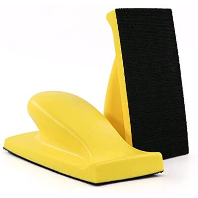 HOMESOM Bloco de lixar de espuma retangular gancho Loop esponja de mão suporte de almofada de polimento papel de lixa disco de moagem Backer sem pó HOMESOM Bloco de lixar de espuma retangular gancho Loop esponja de mão suporte de almofada de polimento papel de lixa disco de moagem Backer sem pó