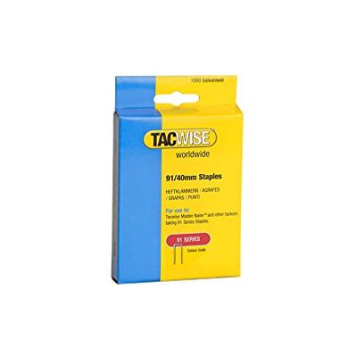TACWISE PACK 1000 Grampas 40 MM,91 TACWISE PACK 1000 Grampas 40 MM,91