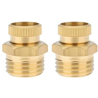 Create idea Válvula de drenagem para compressor de ar (2 unidades rosca macho PT1/4") latão 12,5 mm Create idea Válvula de drenagem para compressor de ar (2 unidades rosca macho PT1/4") latão 12,5 mm