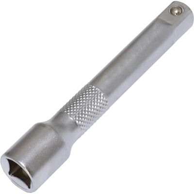 AERZETIX Extensão extensão extensão de ponta 1/2 x 125 mm para chave de catraca manual pneumática forma esférica lado macho adaptador de copo de aparafusamento 4 lados em aço CR-V AERZETIX Extensão extensão extensão de ponta 1/2 x 125 mm para chave de catraca manual pneumática forma esférica lado macho adaptador de copo de aparafusamento 4 lados em aço CR-V