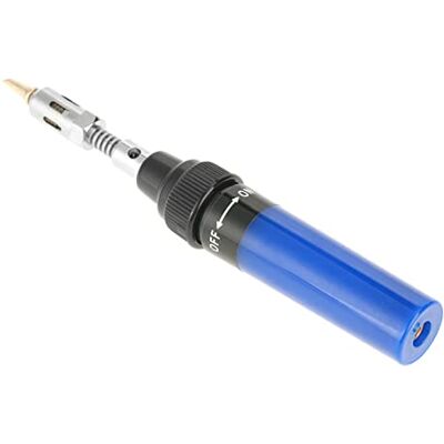 FTVOGUE Soldador de gás sem fios Butano gás soplete tocha soldador pistola soldadura caneta ferramenta 1300 ℃ (azul), ferro de solda FTVOGUE Soldador de gás sem fios Butano gás soplete tocha soldador pistola soldadura caneta ferramenta 1300 ℃ (azul), ferro de solda