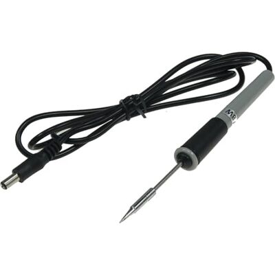 ChiliTec Soldador de precisão , 12 V, 8 W, cabo de 1 m Cabo de 1 m, ponta de soldagem intercambiável, ponta de 0,8 mm ChiliTec Soldador de precisão , 12 V, 8 W, cabo de 1 m Cabo de 1 m, ponta de soldagem intercambiável, ponta de 0,8 mm