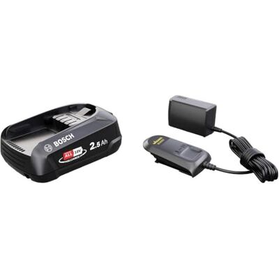 Wagner Starter-Kit 18 V: Bosch 18 V bateria de iões de lítio de 18 V e um carregador, Power for All Alliance Wagner Starter-Kit 18 V: Bosch 18 V bateria de iões de lítio de 18 V e um carregador, Power for All Alliance