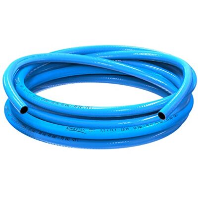 AUPROTEC mangueira de ar comprimido Ø 9 mm interior, mangueira de PVC de 10 m com reforço de 3 camadas para compressores de ar, rolo/metro, mangueira altamente flexível para compressor AUPROTEC mangueira de ar comprimido Ø 9 mm interior, mangueira de PVC de 10 m com reforço de 3 camadas para compressores de ar, rolo/metro, mangueira altamente flexível para compressor