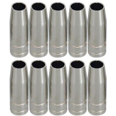 RIVERWELD 15AK MB15 MIG MAG CO2 tocha de soldagem cónico copo de proteção de gás 12 mm 145,0075 cobre embalagem de 10 RIVERWELD 15AK MB15 MIG MAG CO2 tocha de soldagem cónico copo de proteção de gás 12 mm 145,0075 cobre embalagem de 10