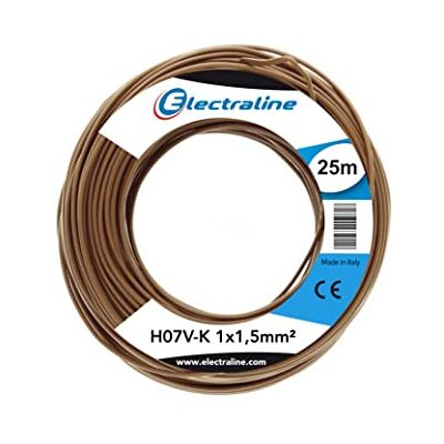 ELECTRALINE 15082 Cabo de cobre - Flexível, isolado em PVC, 25m - Cabo ELECTRALINE 15082 Cabo de cobre - Flexível, isolado em PVC, 25m - Cabo