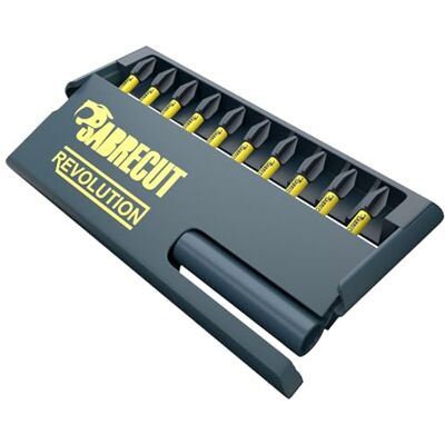 SabreCut 11 peças profissional magnético 32 mm PH2 Phillips Impact Bits e 60 mm Bit Holder em caixa de armazenamento compatível com Dewalt Milwaukee Makita Bosch e outros SabreCut 11 peças profissional magnético 32 mm PH2 Phillips Impact Bits e 60 mm Bit Holder em caixa de armazenamento compatível com Dewalt Milwaukee Makita Bosch e outros