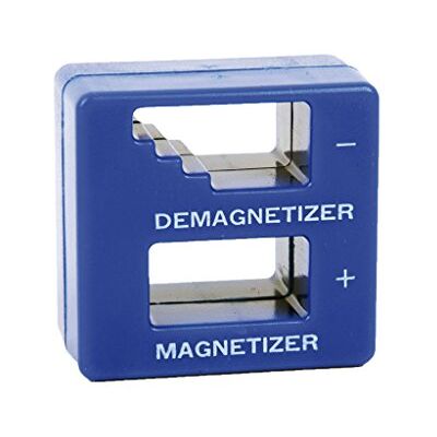 Cofan Magnetizador adequado para chaves de parafusos e pontas Função magnetizador Cofan Magnetizador adequado para chaves de parafusos e pontas Função magnetizador