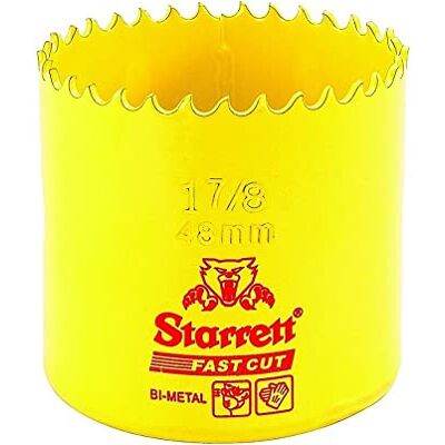 Starrett Crown PERF.BIMETAL FAST CUT 48 mm. DiAM. Starrett Crown PERF.BIMETAL FAST CUT 48 mm. DiAM.