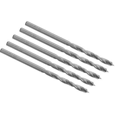 ENT HSS-G Premium: Brocas para madeira em embalagem de 5 peças com 3 mm de diâmetro, 30 mm de comprimo útil e 61 mm de comprimo total com ponta cradora e lábios de corte ENT HSS-G Premium: Brocas para madeira em embalagem de 5 peças com 3 mm de diâmetro, 30 mm de comprimo útil e 61 mm de comprimo total com ponta cradora e lábios de corte
